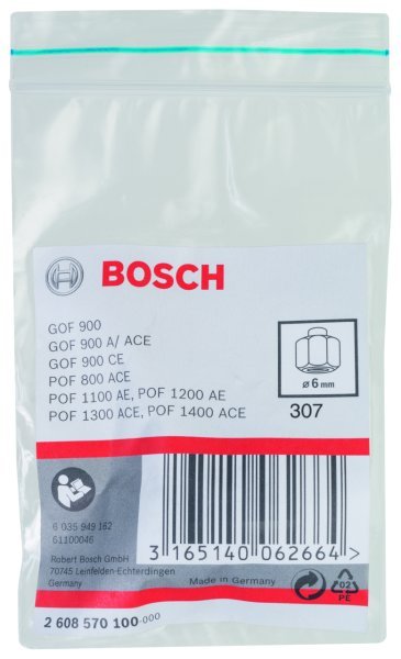 Bosch - 6 mm cap 19 mm Anahtar Genisligi Penset 2608570100