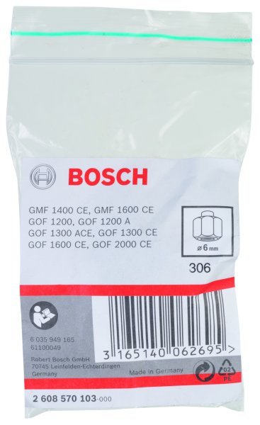 Bosch - 6 mm cap 24 mm Anahtar Genisligi Penset 2608570103
