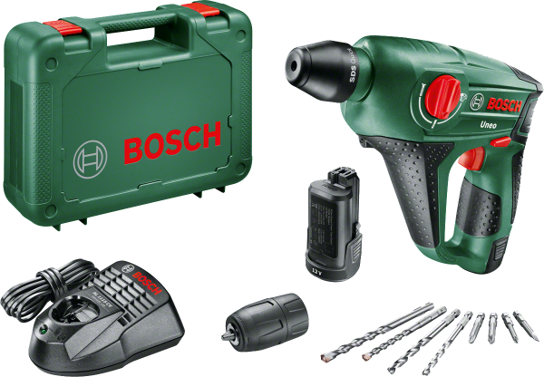 Bosch UNEO 12 LI 2,5 AH Kırıc Delici (Çift Akü) 0.603.984.00E