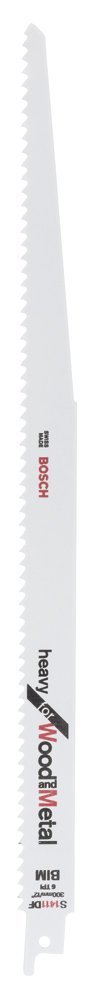 Bosch - Heavy Serisi Ahşap Ve Metal için Panter Testere Bıçağı S 1411 DF - 2'li 2608654834