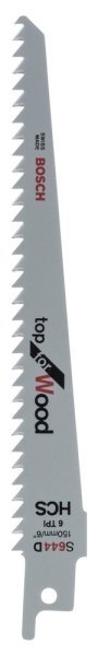 Bosch - Top Serisi Ahşap için Panter Testere Bıçağı S 644 D - 5'li 2608650673