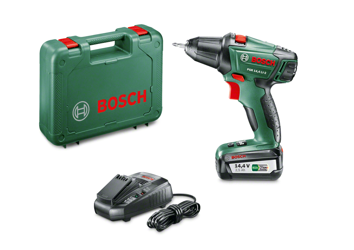 Bosch PSR 14,4 LI-2 Akülü Vidalama Makinesi - 2,5 Ah Tek Akü 0.603.973.40N