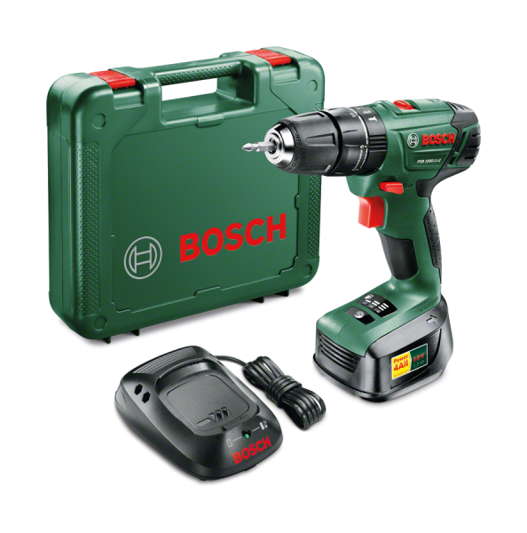 Bosch PSB 1800 LI-2 Tek Akü Akülü Darbeli Delme Vidalama Makinesi 0.603.9A3.300