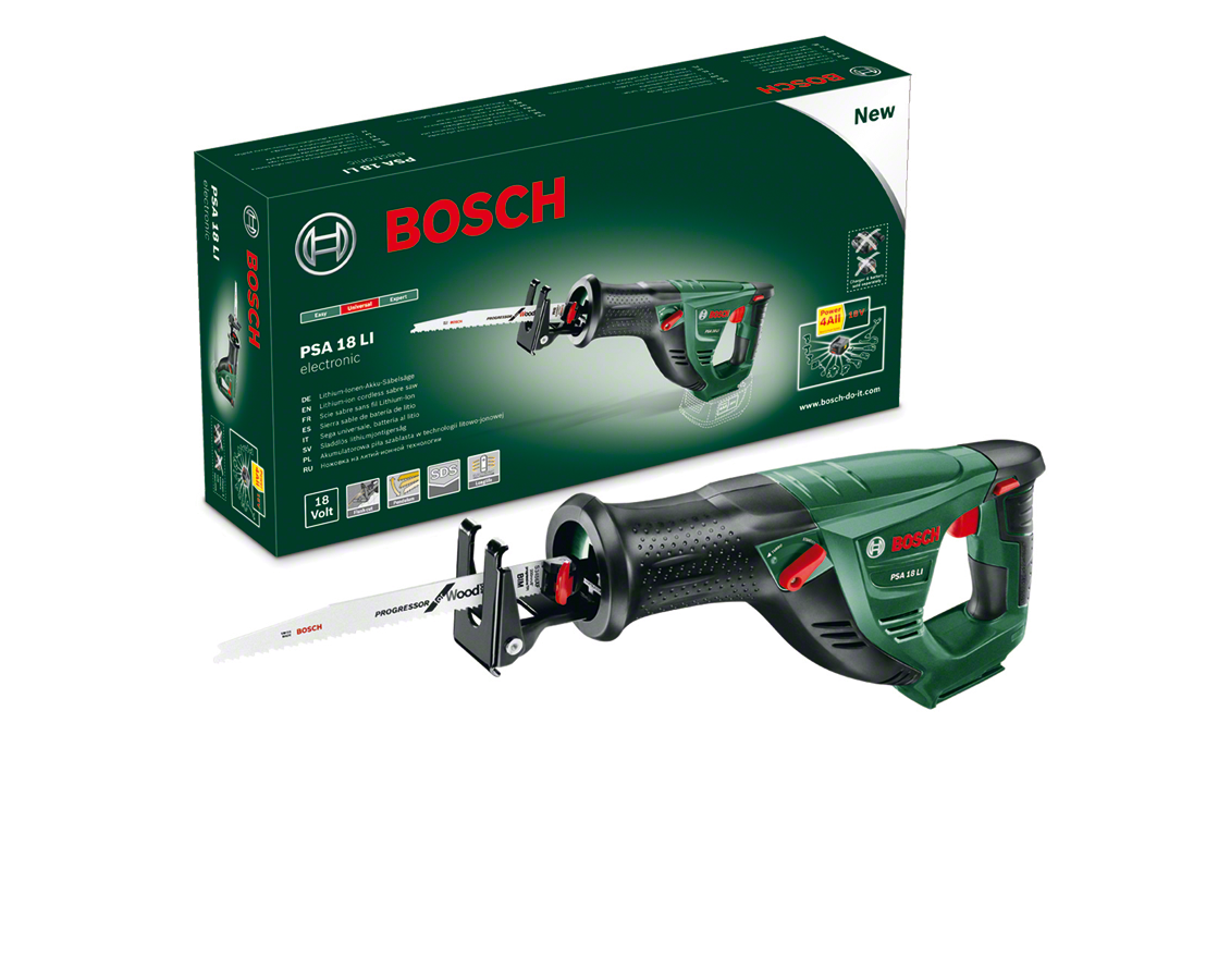 Bosch PSA 18 LI Akülü Panter Testere (Baretool) 0.603.3B2.301
