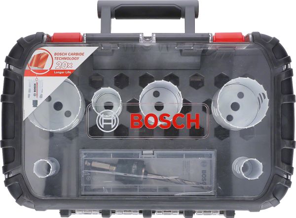 Bosch - Endurance Serisi Karpit Delik Açma Testeresi (Panç) Seti 8 Parça Ø 22-25-35-51-60-68 mm 2608594183