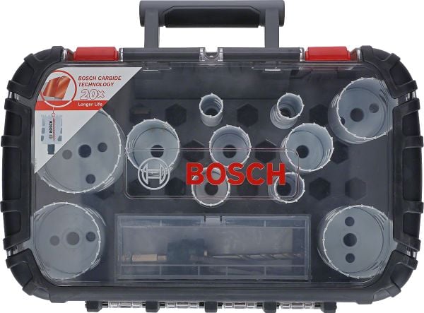 Bosch - Endurance Serisi Karpit Delik Açma Testeresi (Panç) Seti 8 Parça Ø 20-22-25-32-35-40-44-51-60-64-76 mm 2608594185