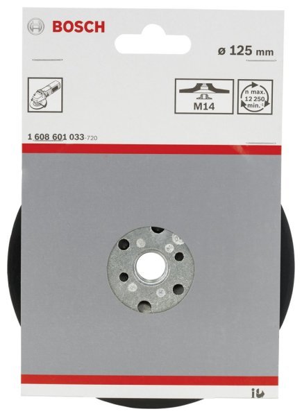 Bosch - 125 mm M14 Fiber Disk için Taban 1608601033