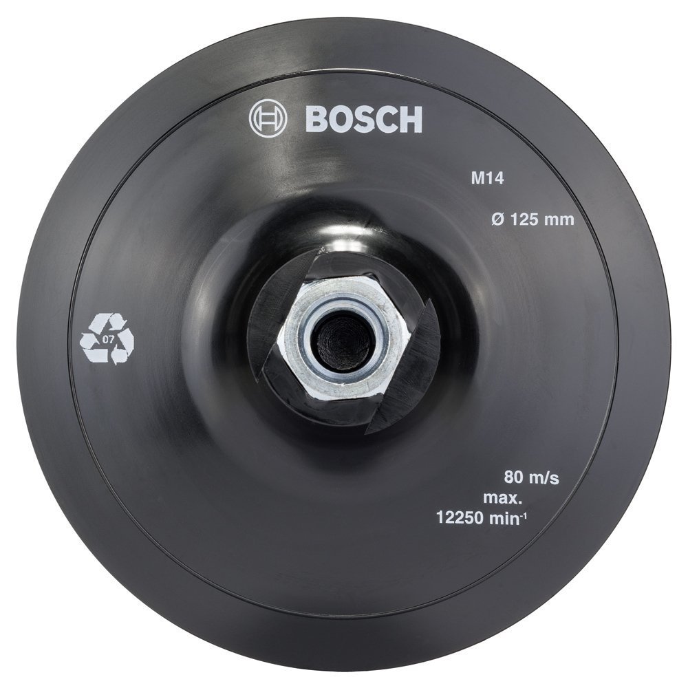 Bosch - 125 mm M14 Kağıt Zımparalar için Taban 2608601077