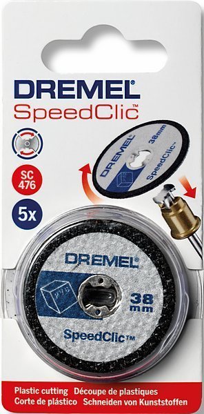 DREMEL® EZ SpeedClic: Plastik Kesme Diskleri. (SC476) 2615S476JB