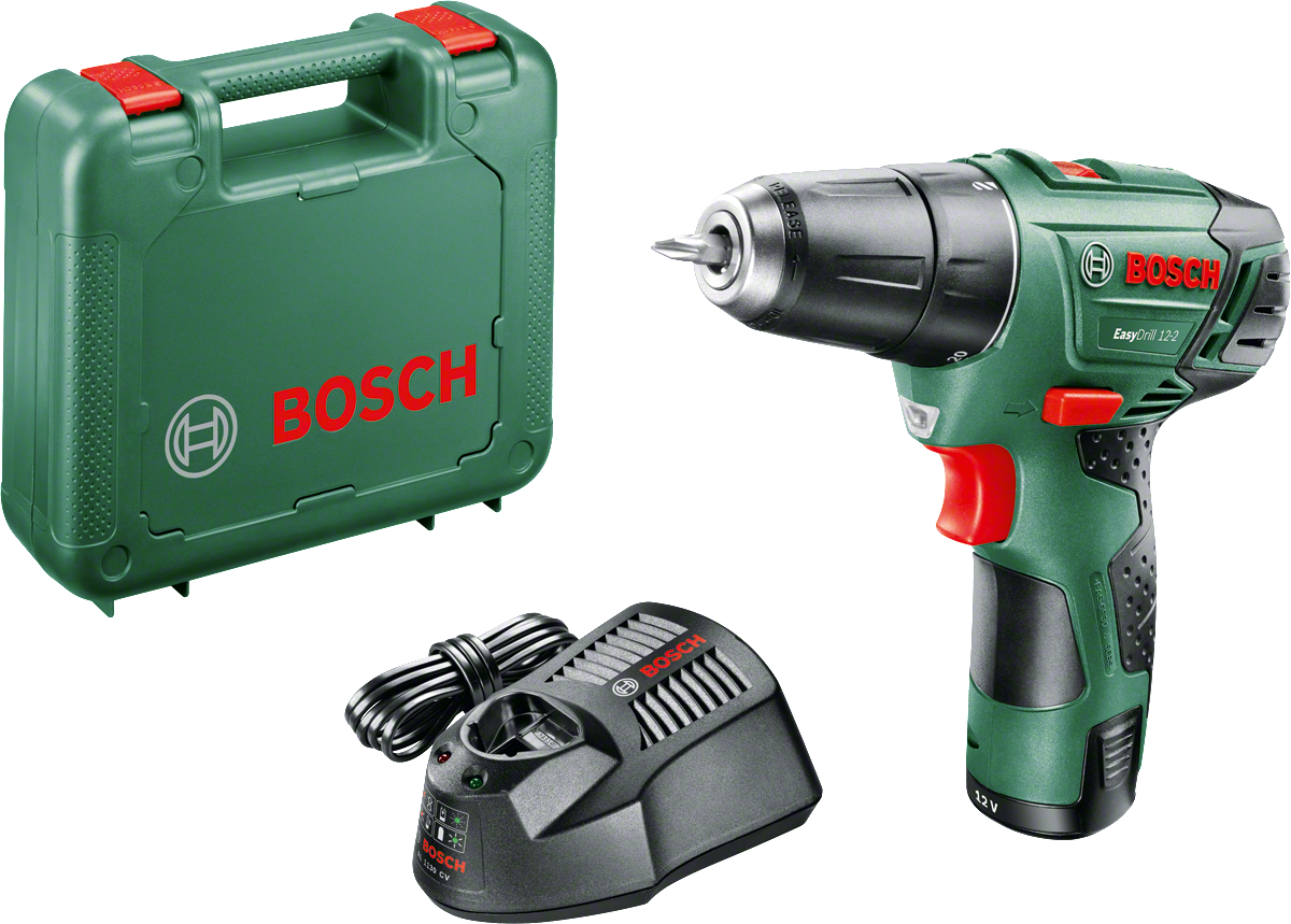 Bosch Easy Drill 12-2 Akülü Delme Vidalama Makinesi  2,5 AH (Tek Akü) 0.603.972.90V