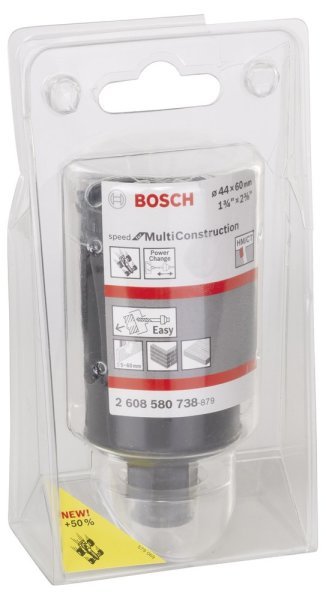 Bosch - Speed Serisi Çoklu Malzeme için Delik Açma Testeresi (Panç) 44 mm 2608580738
