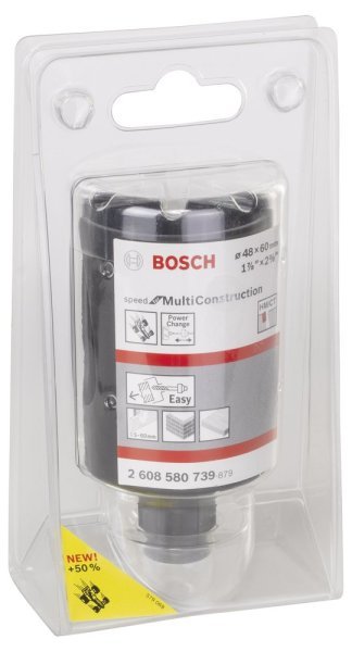 Bosch - Speed Serisi Çoklu Malzeme için Delik Açma Testeresi (Panç) 48 mm 2608580739