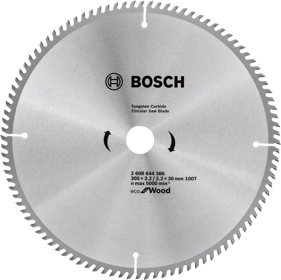 Bosch - Optiline Eco Serisi Ahşap için Daire Testere Bıçağı 305*30 100 Diş 2608644386