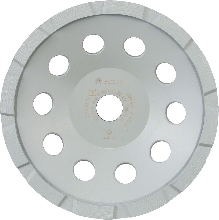 Bosch - Standard Seri Beton İçin Elmas Çanak Disk 180 mm 2608601575