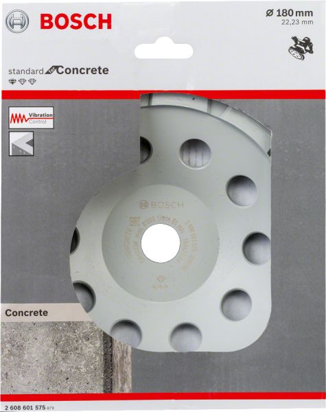 Bosch - Standard Seri Beton İçin Elmas Çanak Disk 180 mm 2608601575