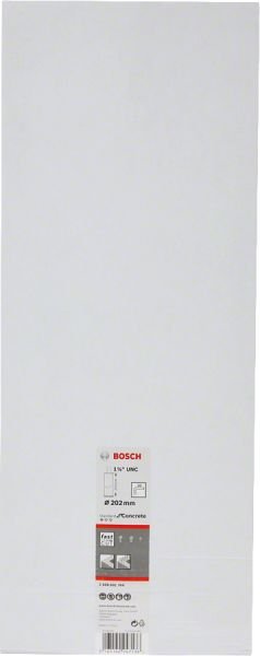 Bosch - Standard Seri Beton İçin 1 1 4'' UNC Girişli Sulu Elmas Karot Ucu 202mm 2608601744