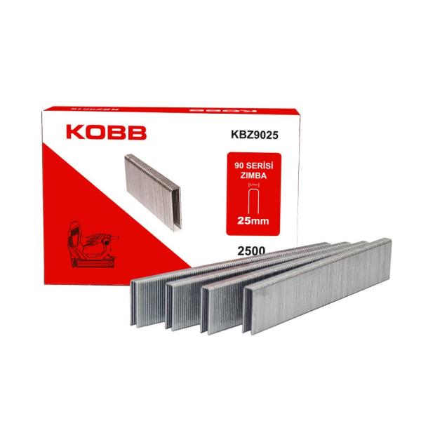 KOBB KBZ9025 25mm 2500 Adet 90 Serisi Ağır Hizmet Tipi Zımba Teli