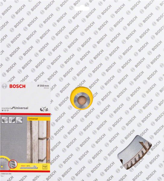Bosch - Standard Seri Genel Yapı Malzemeleri ve Metal İçin Elmas Kesme Diski 350*20 mm 2608615070