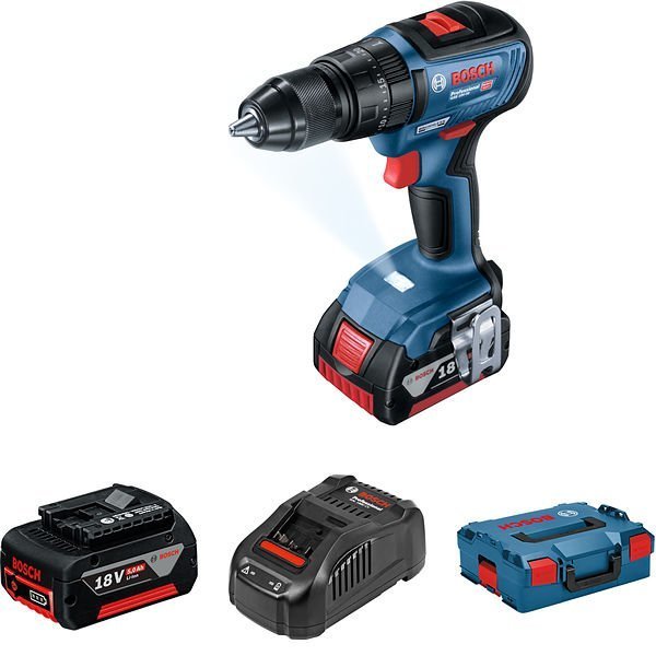 Bosch GSB 18V-50 Akülü Darbeli Vidalama Makinesi 06019H5101