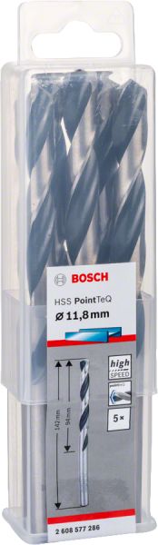 Bosch - HSS-PointeQ Metal Matkap Ucu 11,8 mm 5'li 2608577286