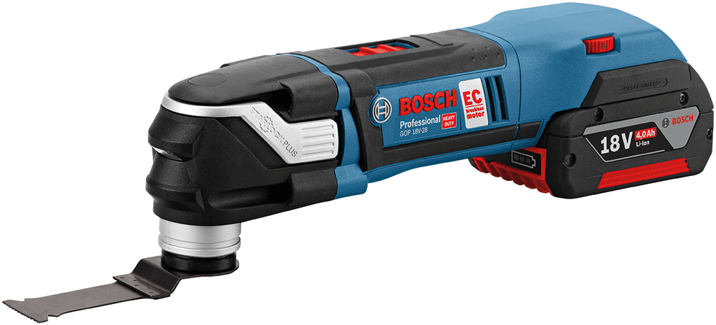 Bosch GOP 18V-28 2,5 Ah Çift Akülü Çok Amaçlı Alet - L-boxx Çantalı 06018B6003