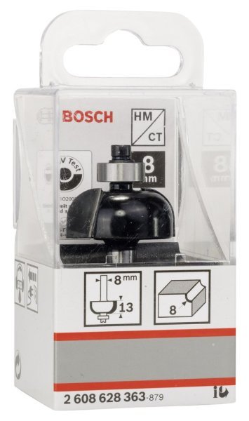 Bosch - Standard Seri Ahşap İçin Çift Kesicili Sert Metal Kordon Bıçağı 8*28,7*54*8 mm 2608628363