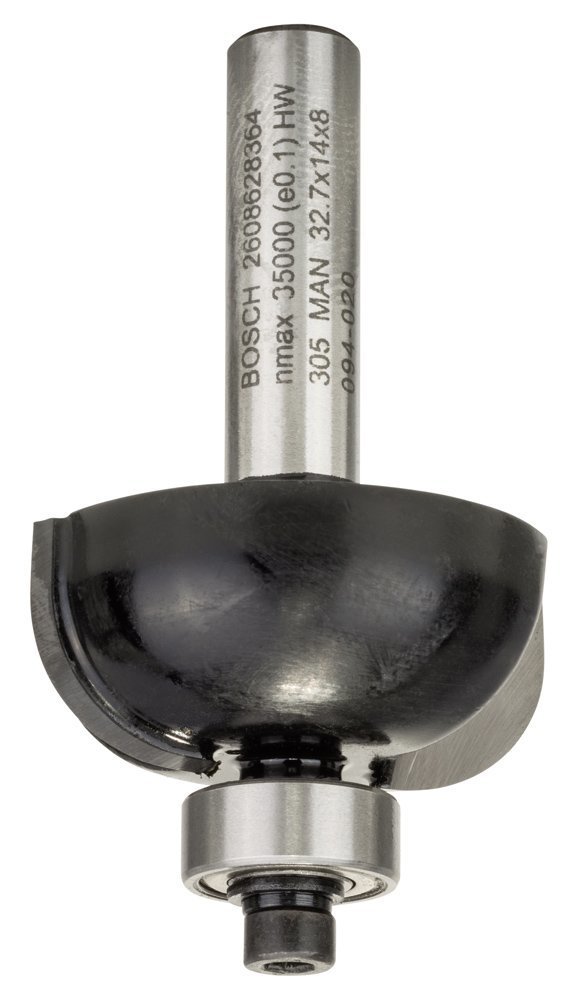 Bosch - Standard Seri Ahşap İçin Çift Kesicili Sert Metal Kordon Bıçağı 8*32,7*55*10 mm 2608628364