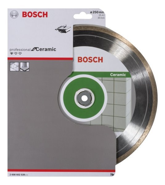 Bosch - Standard Seri Seramik İçin Elmas Kesme Diski 250 mm 2608602539