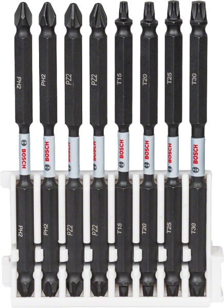 Bosch - Impact Control Serisi Çift Taraflı Vidalama Ucu 8'li Set *110mm 2608522346