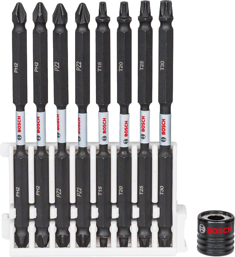 Bosch - Impact Control Serisi Çift Taraflı Vidalama Ucu 9'lu Set *110mm 2608522347