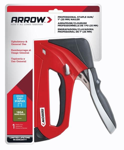 Arrow T50RED 6-14mm Zımba/15-25mm Çivi Profesyonel Mekanik Zımba ve Çivi Tabancası + 1250 Adet Zımba