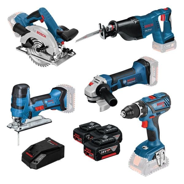 BOSCH 18V 5 MAKİNA  PRO-MİX MEGA SET