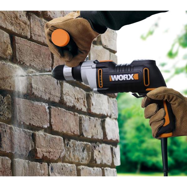 WORX WX318 810Watt 13mm Profesyonel Darbeli Matkap + 6 Adet Uç