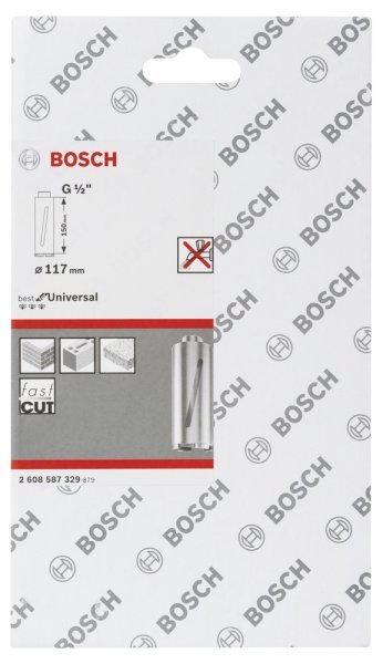 Bosch - Best Serisi G 1 2'' Girişli Kuru Karot Ucu 117*150 mm 2608587329