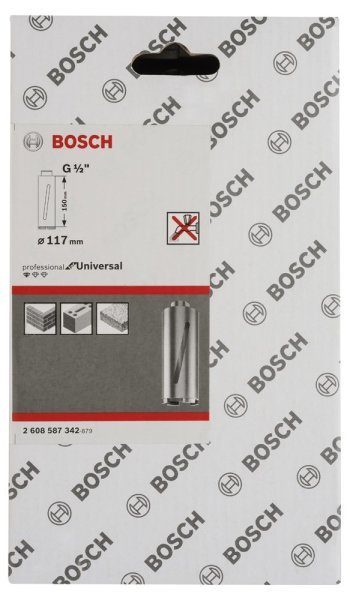 Bosch - Standard Seri G 1 2'' Girişli Kuru Karot Ucu 117*150 mm 2608587342