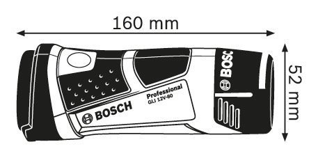 Bosch GLI 12V-330 12 Volt El Lambası 0601437V00