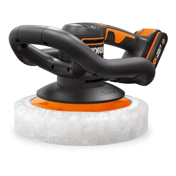 WORX WX856 20Volt 2.0Ah. Li-ion 254MM Şarjlı Orbital Polisaj Makinesi