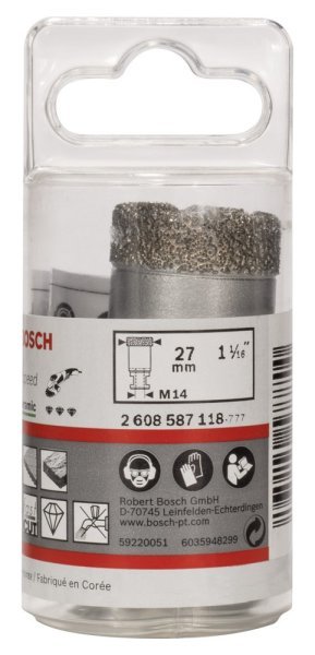 Bosch - Best Serisi, Taşlama İçin Seramik Kuru Elmas Delici 27*35 mm 2608587118