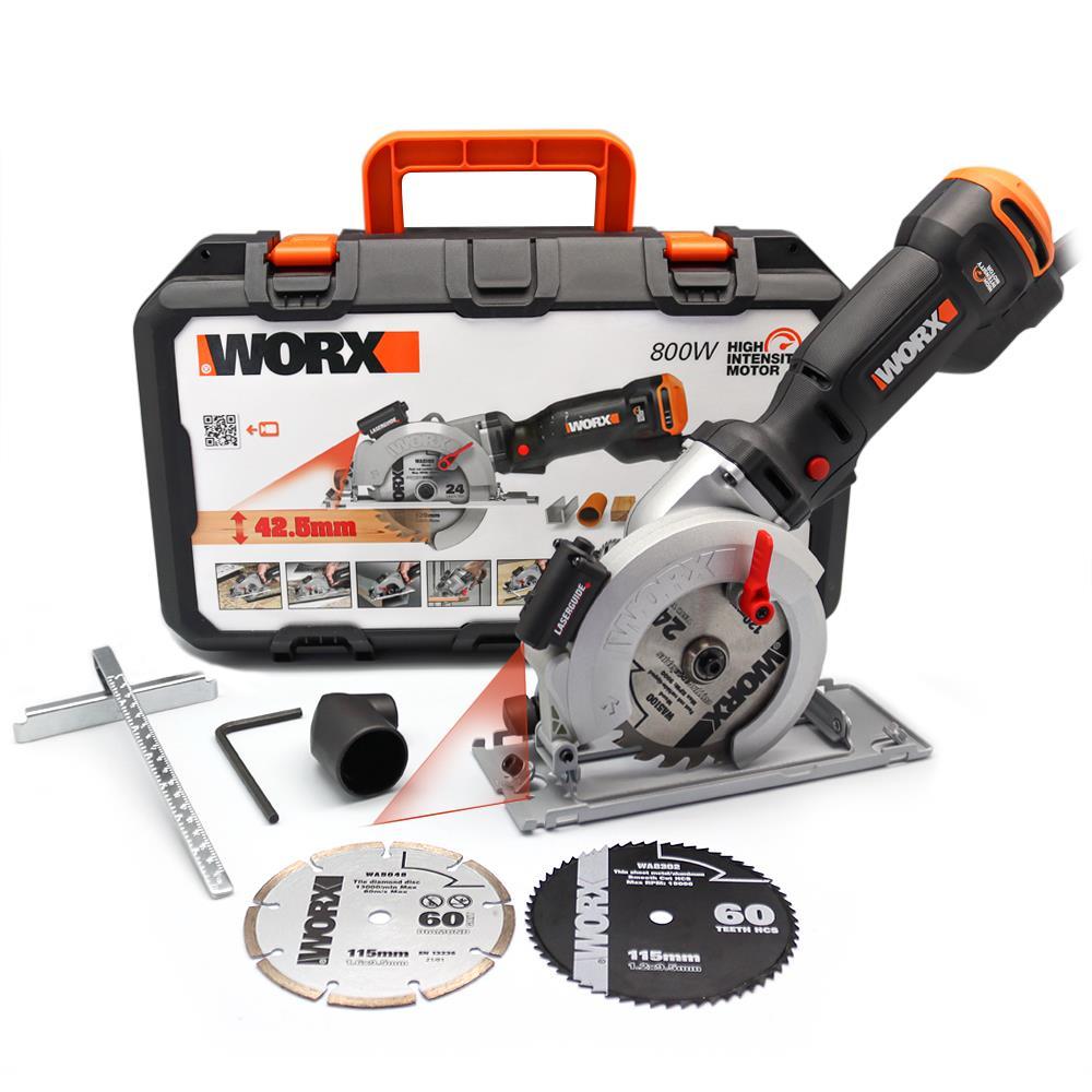 WORX WX437 800Watt Profesyonel Çok Amaçlı Lazerli Daire Testere