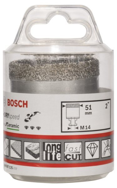 Bosch - Best Serisi, Taşlama İçin Seramik Kuru Elmas Delici 51*35 mm 2608587125