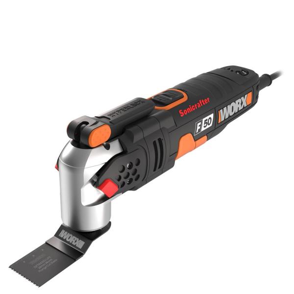 WORX WX681 450Watt Profesyonel Çok Amaçlı Devir Ayarlı Kesme Raspalama ve Zımpara + 39 Adet Aksesuar