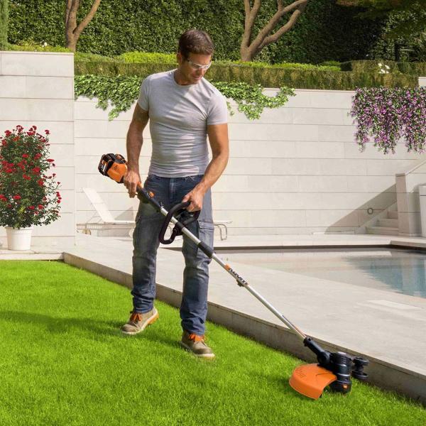 WORX WG184E 40Volt 2.0Ah. Li-ion 33cm Profesyonel Misinalı Çim ve Kenar Kesme