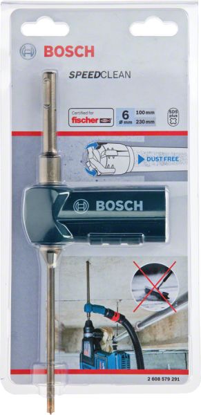 Bosch - SDS-Plus-9 Speed Clean Serisi Toz Atma Kanallı Kırıcı Delici Matkap Ucu 6*230 mm 2608579291