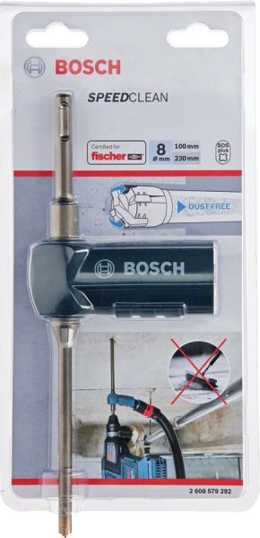 Bosch - SDS-Plus-9 Speed Clean Serisi Toz Atma Kanallı Kırıcı Delici Matkap Ucu 8*230 mm 2608579292