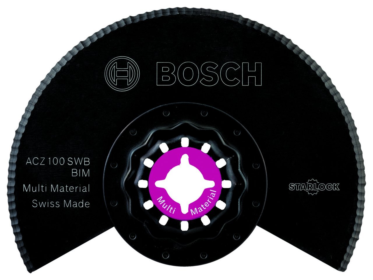 Bosch - Starlock - ACZ 100 SWB - BIM Oluklu Segman Testere Bıçağı 1'li 2608661693