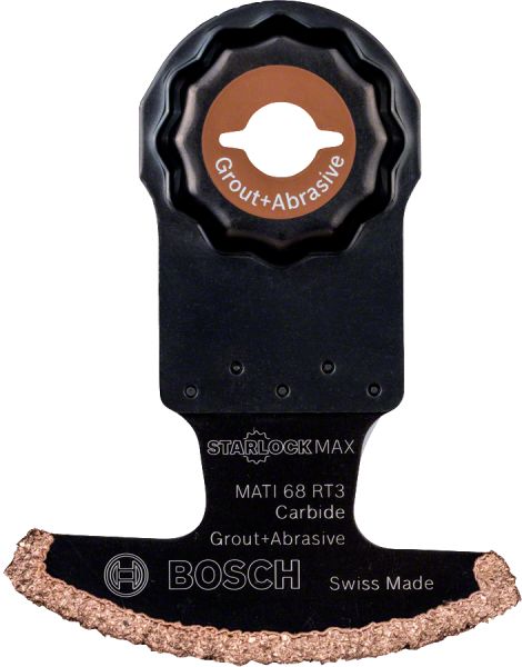 Bosch - Starlock Max - MATI 68 RT3 - Karpit RIFF Zımpara Uçlu Segman Testere Bıçağı 30 Kum Kalınlığı 1'li 2608662577