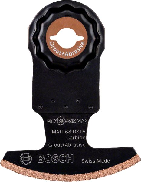 Bosch - Starlock Max - MATI 68 RST5 - Karpit RIFF Zımpara Uçlu Segman Testere Bıçağı 50 Kum Kalınlığı 1'li 2608662578