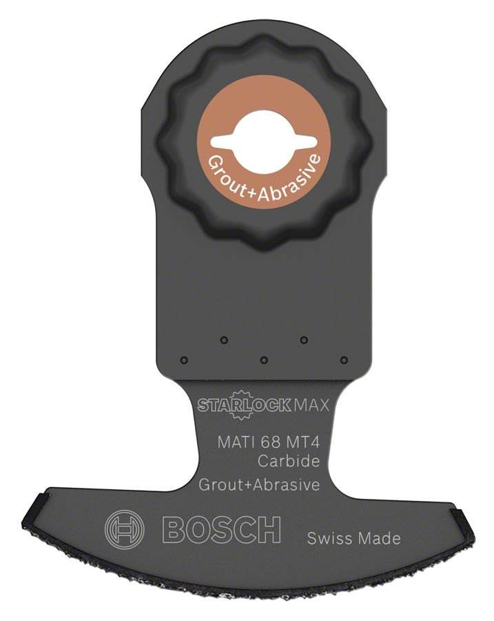 Bosch - Starlock Max - MATI 68 MT4 - Karpit RIFF Zımpara Uçlu Segman Testere Bıçağı 40 Kum Kalınlığı 1'li 2608662582