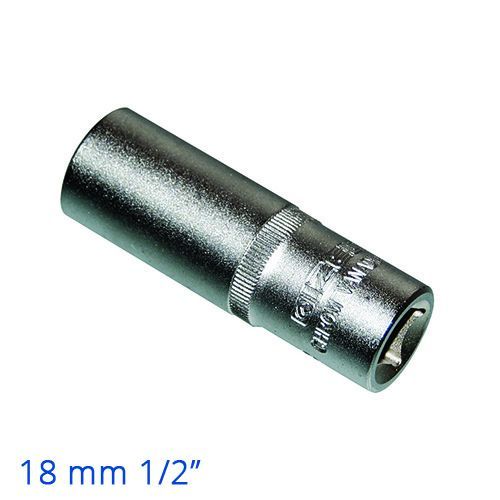 İzeltaş Derin Lokma 6 Köşe 18 Mm 1/2''