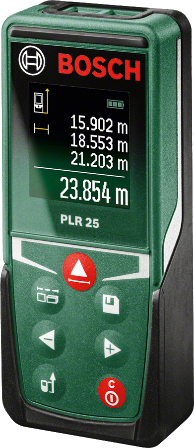 Bosch PLR 25 Dijital Lazerli Uzaklık Ölçer Karton Kutu Versiyon 0.603.672.501
